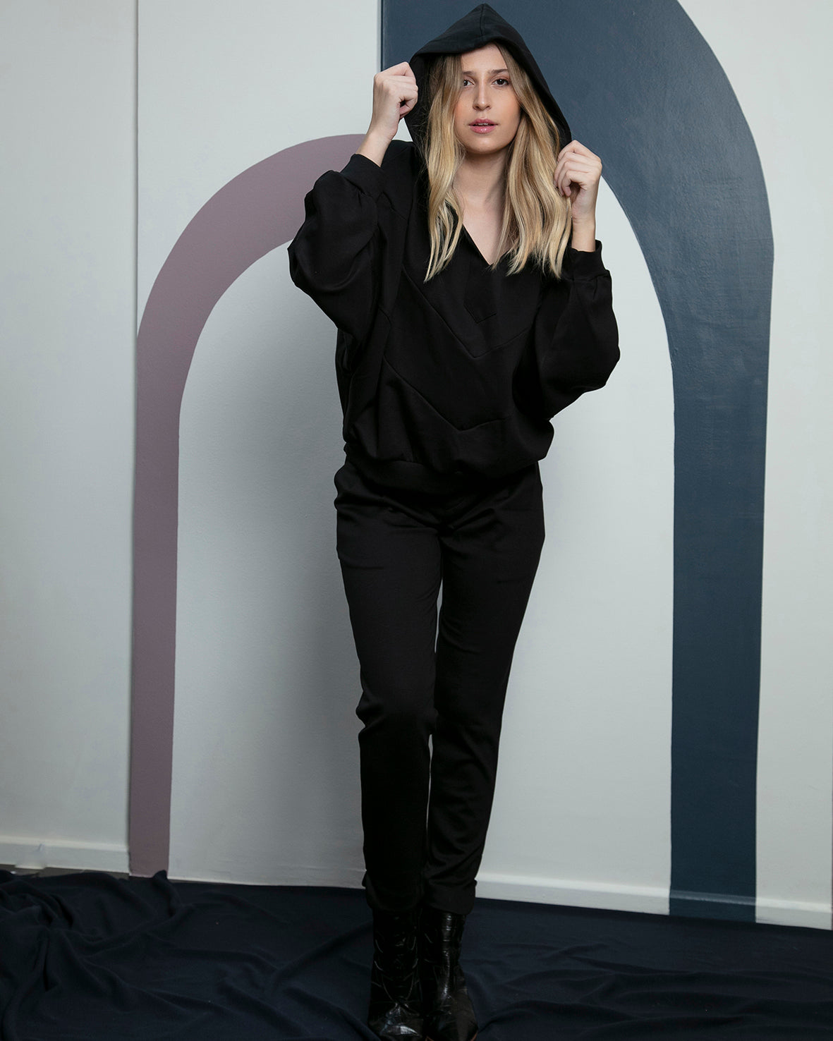 Blusa Canguru Tencel
