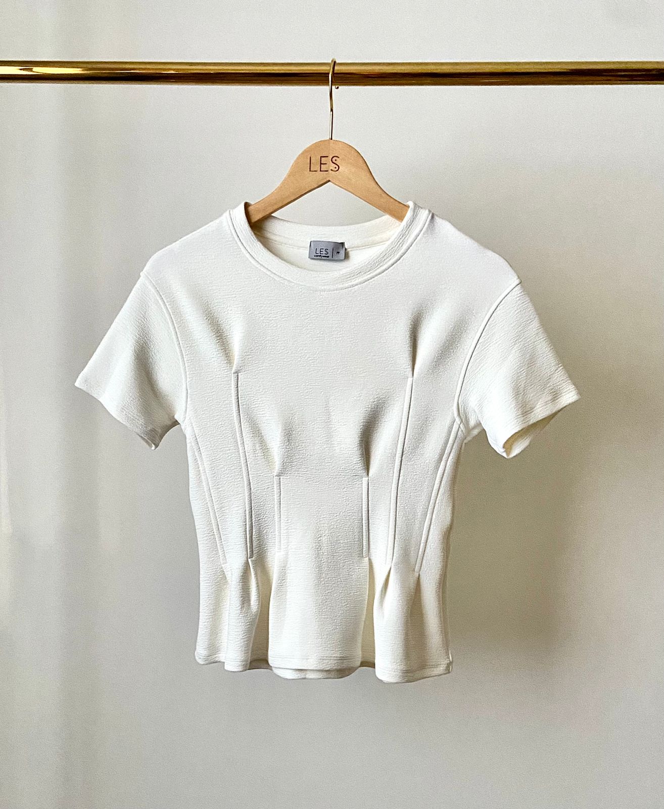 Blusa Pregas Boucle