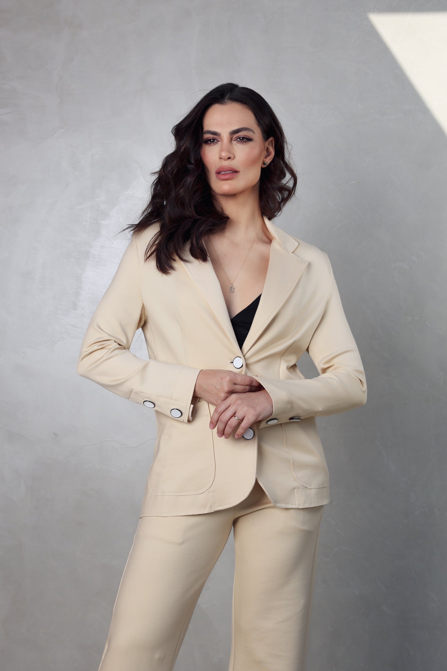 Blazer Max Tencel Butter