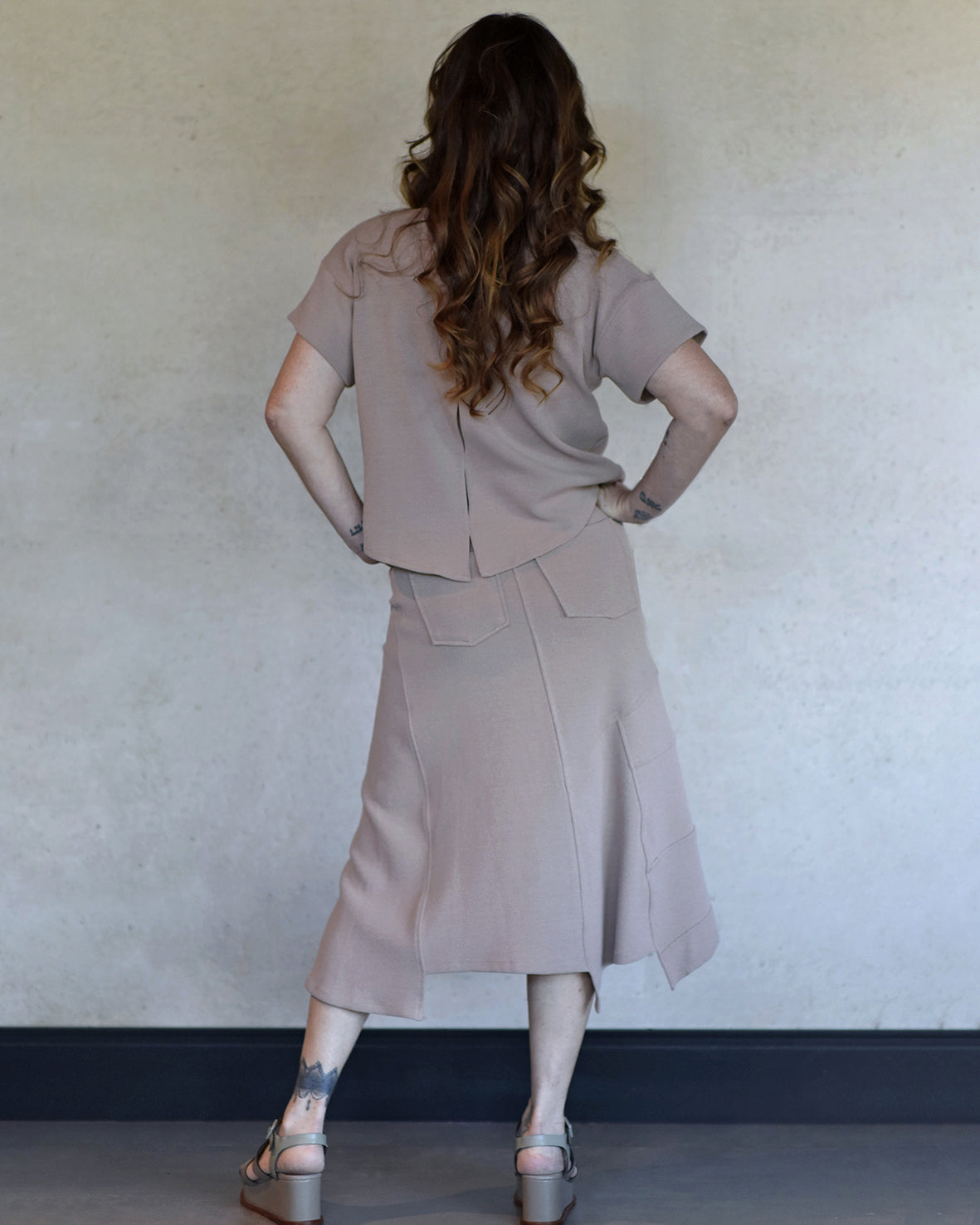 Saia Cecilia Boucle Beige