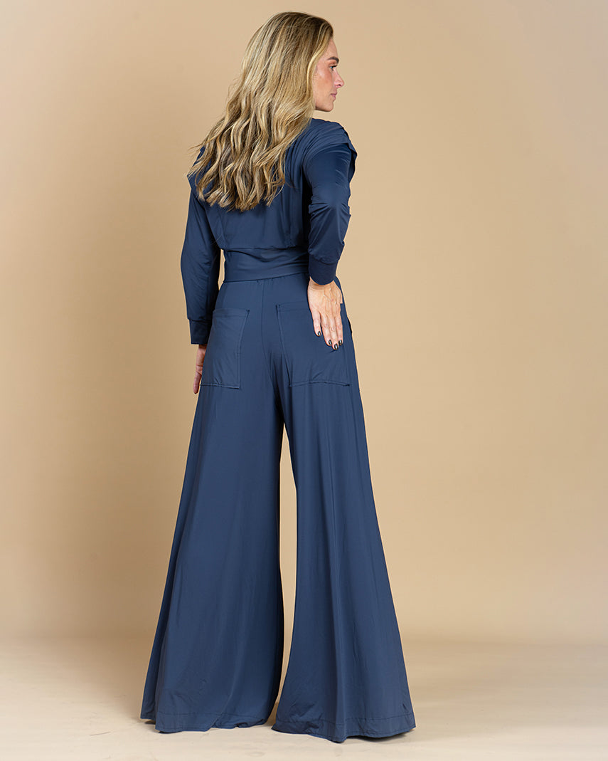 Blusa Pietra Fluity Marinho