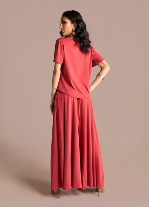 Pantalona Carol Jersey Paprika