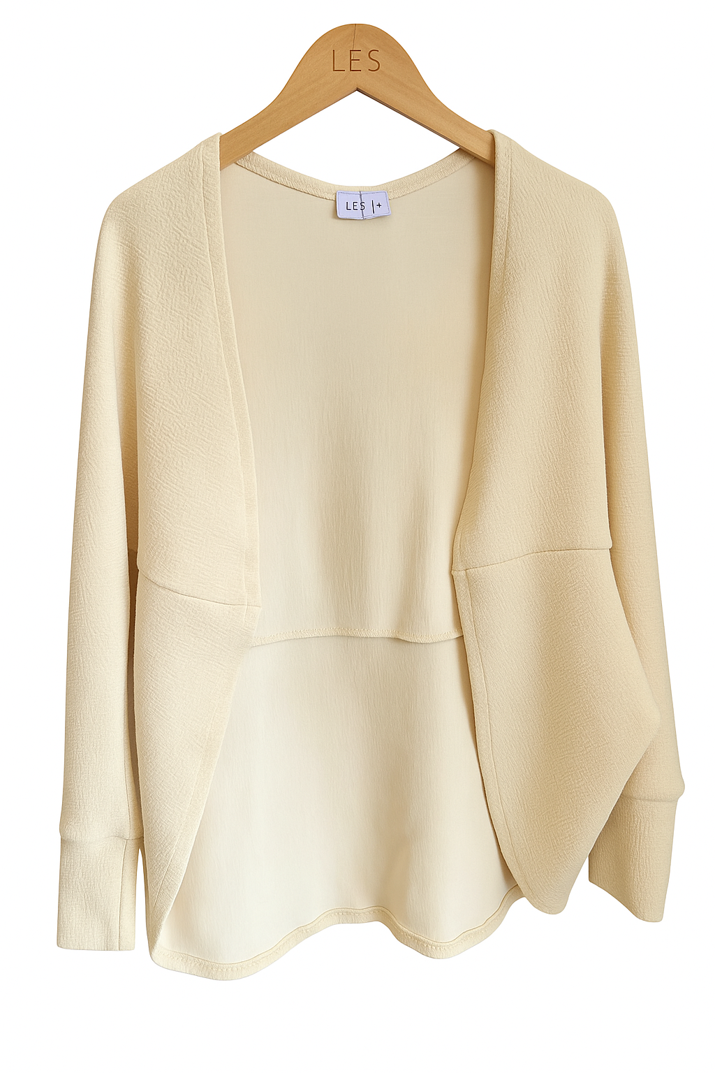 Casaco Casulo Boucle Butter