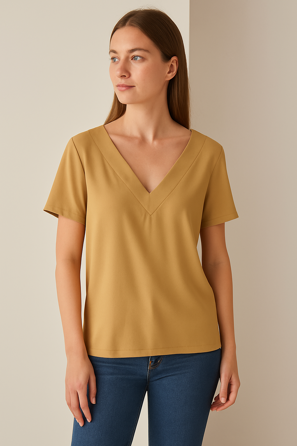 Blusa Marrie Fluity Areia