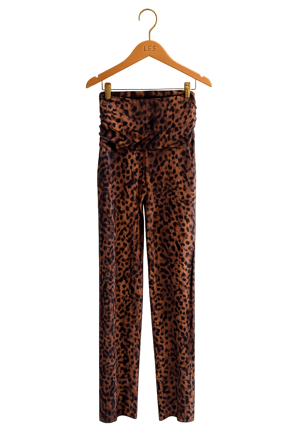 Calça Alice Jersey Onça Gold