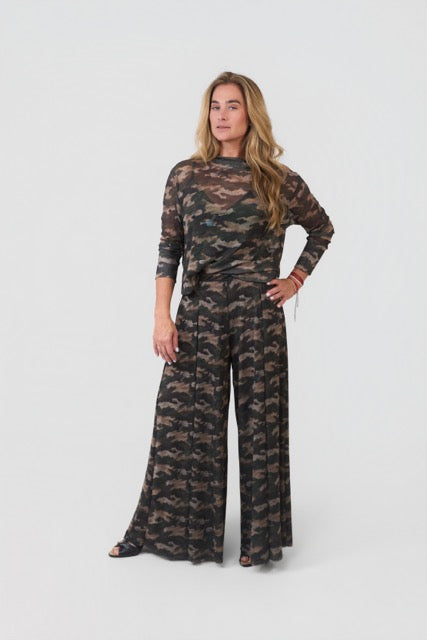Pantalona Carol Tule Camuflado