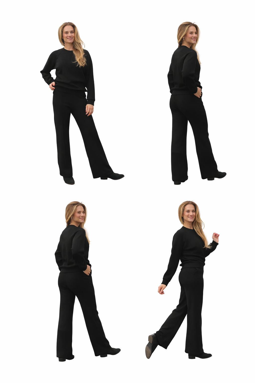 Moletom Vitoria Boucle Preto