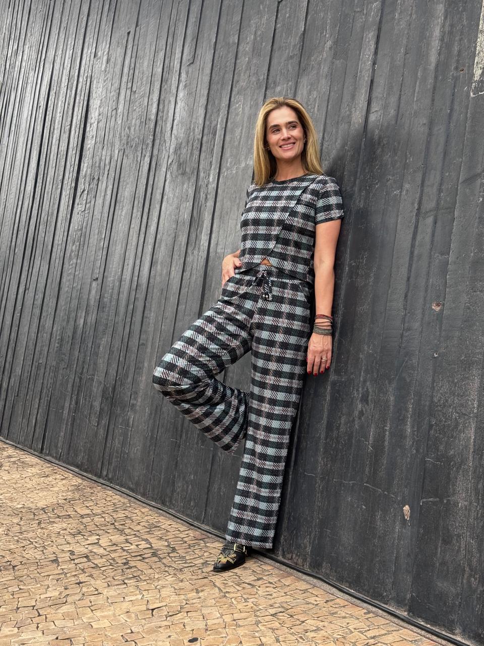 Blusa Tati Fluity Chess