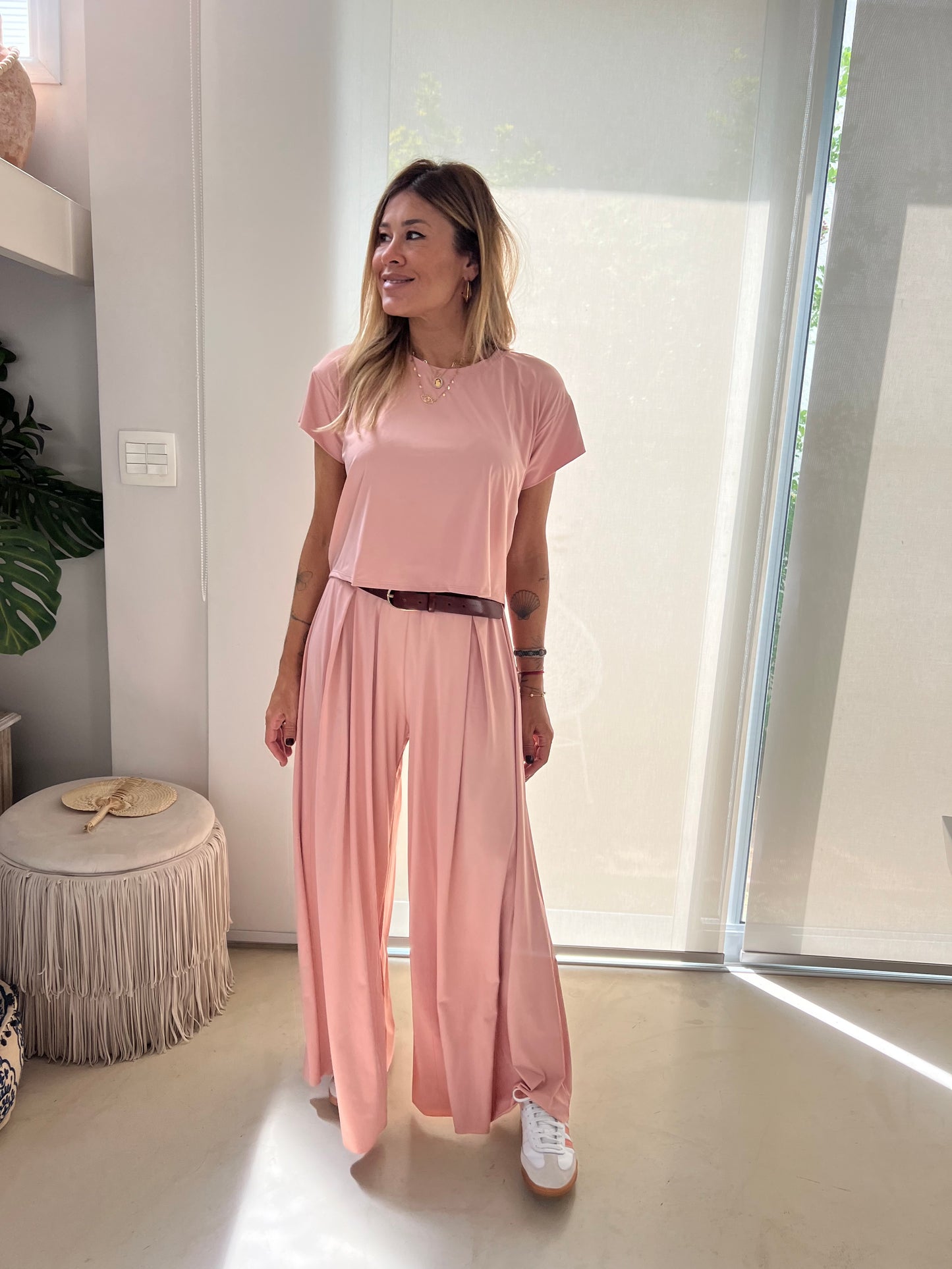 Blusa Carla Fluity Lisa Blush