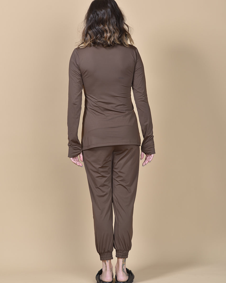 Calça Andrea Fluity Café
