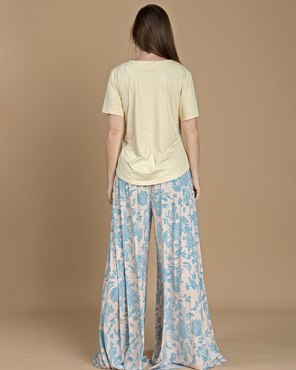 Blusa Marrie Fluity Onça Blue