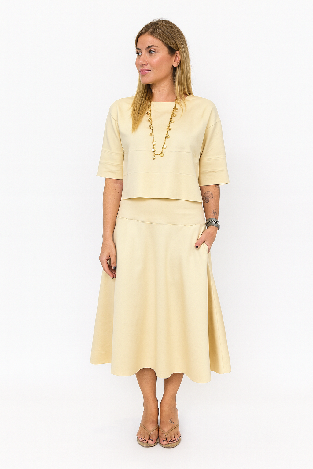 Saia Flavia Tencel Butter
