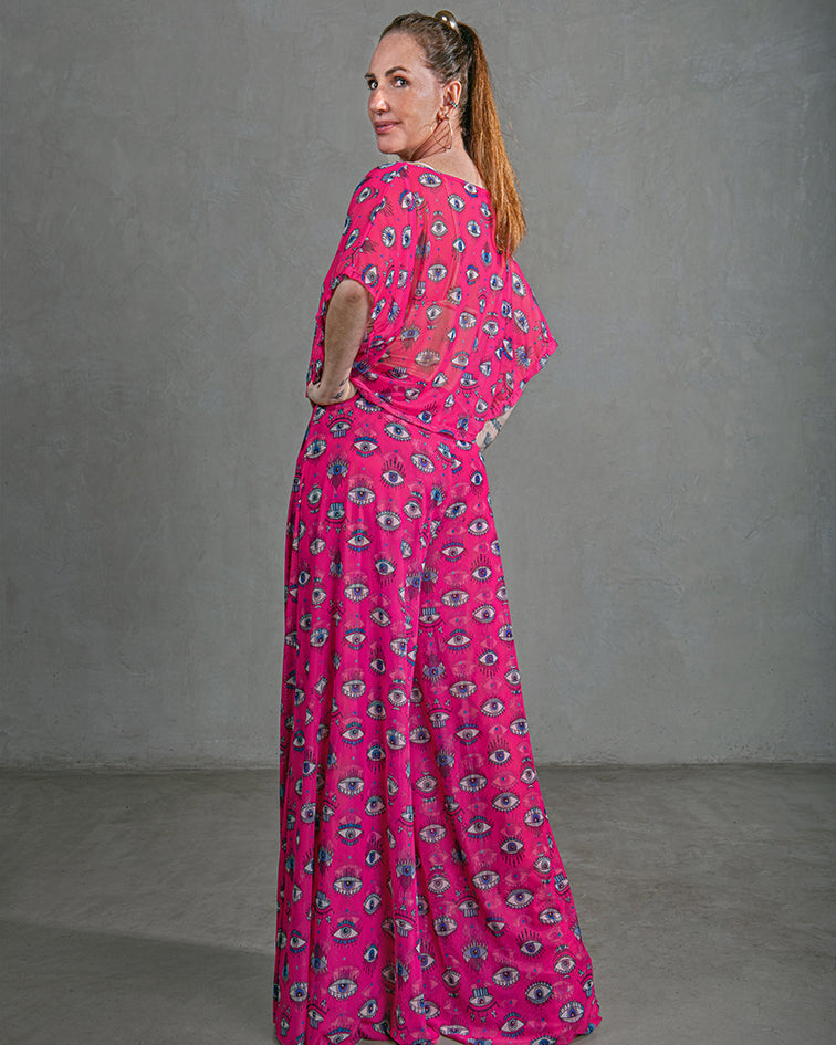 Cropped Mix Tule Pink Eyes