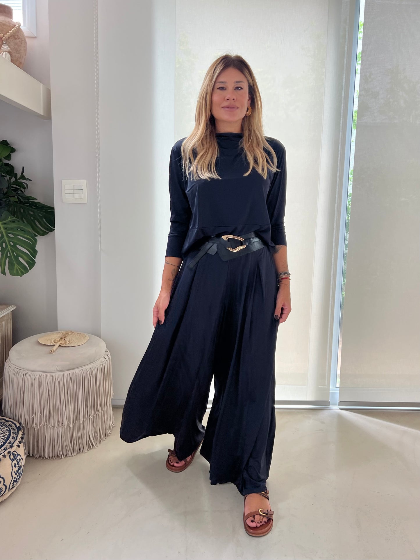 Pantalong Fluity Carol Preto