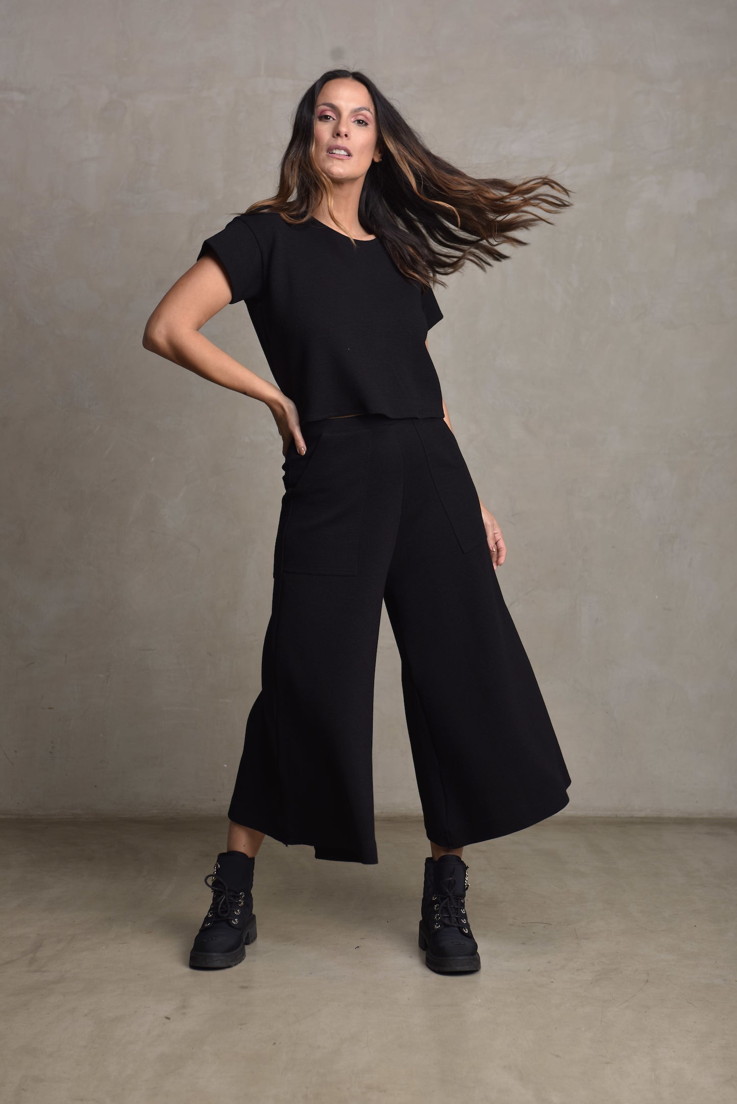 Blusa Isabel Boucle Preto