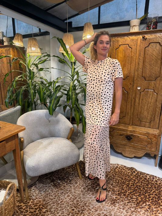 Vestido Donatella Tricot Dalmata