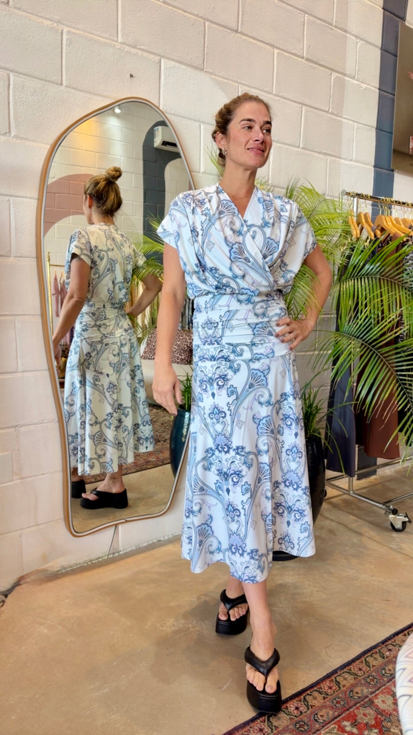 Blusa Ximena Fluity Paisley