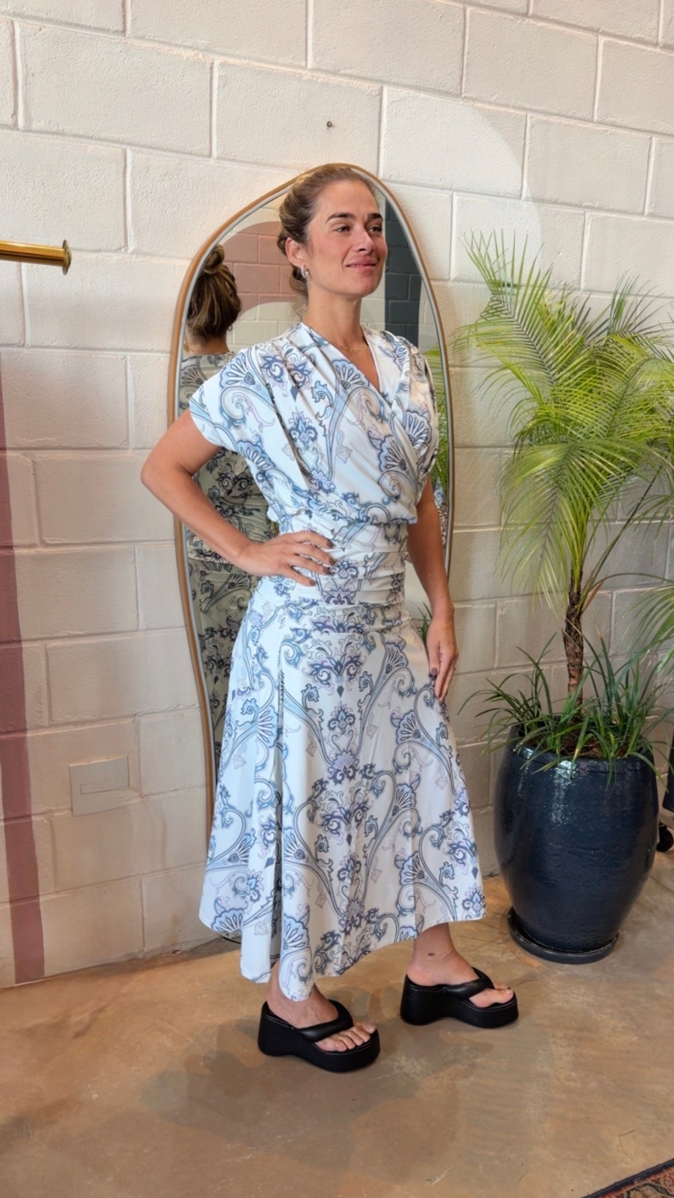 Blusa Ximena Fluity Paisley