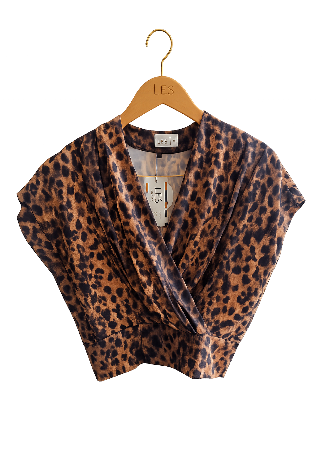 Blusa Ximena Jersey Onça Gold
