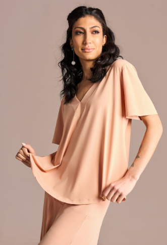 Blusa Marrie Jersey Bisque