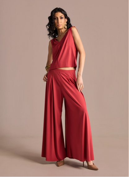 Pantalona Carol Jersey Paprika