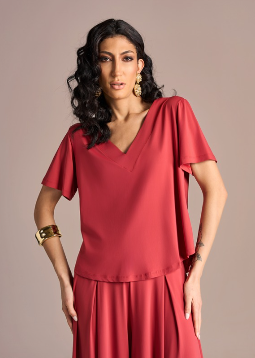 Blusa Marrie Jersey Paprika