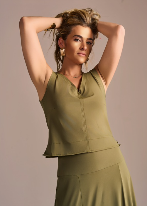 Regata Vitoria Jersey Verde Basil