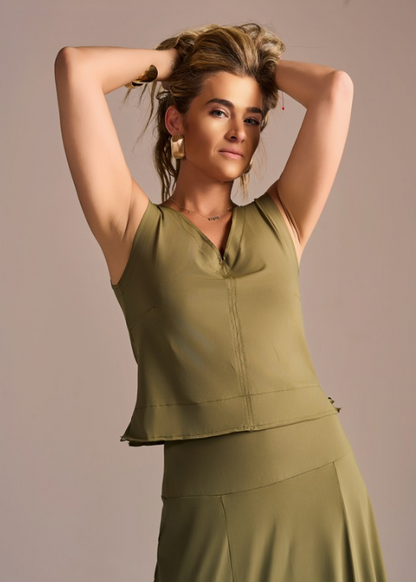 Regata Vitoria Jersey Verde Basil