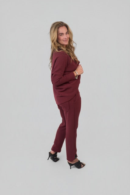 Calça Roberta Boucle Mangostin