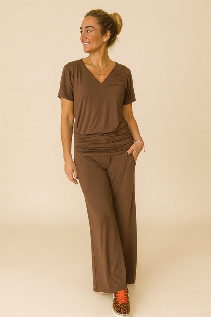 Blusa Marrie Fluity Café