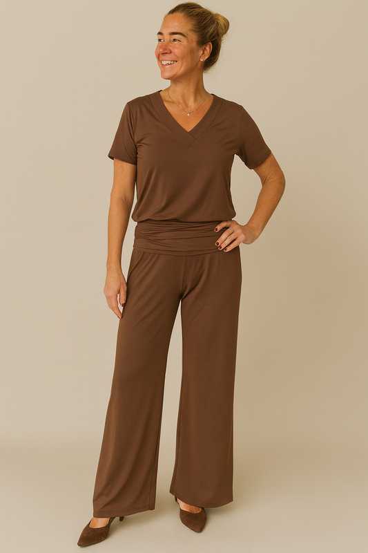 Blusa Marrie Fluity Café