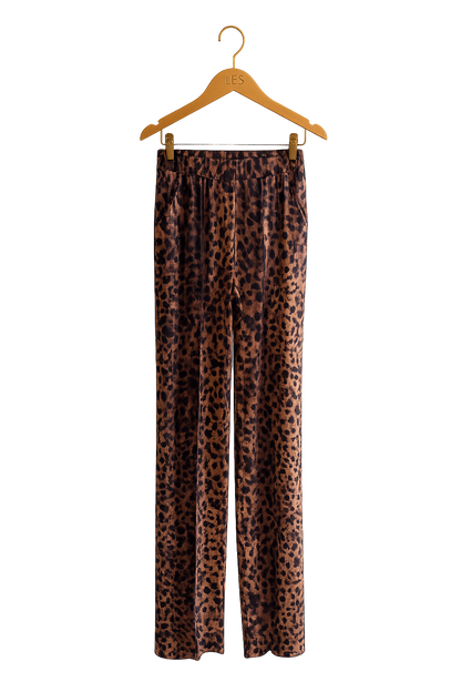 Calça Vitoria Jersey Onça Gold
