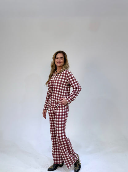 Camisa Duda Jersey Xadrez