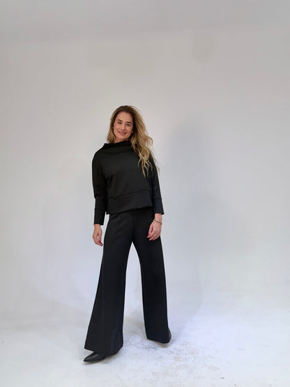 Pantalong Tencel Preto