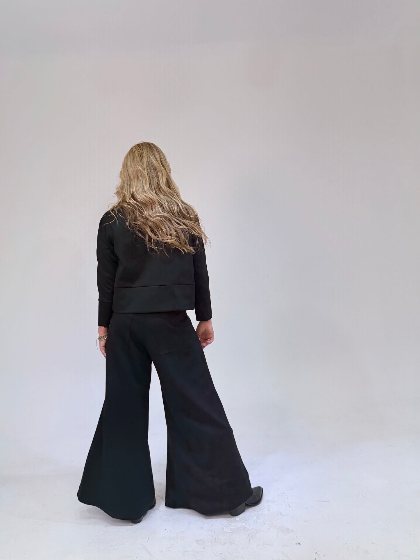 Pantalong Tencel Preto