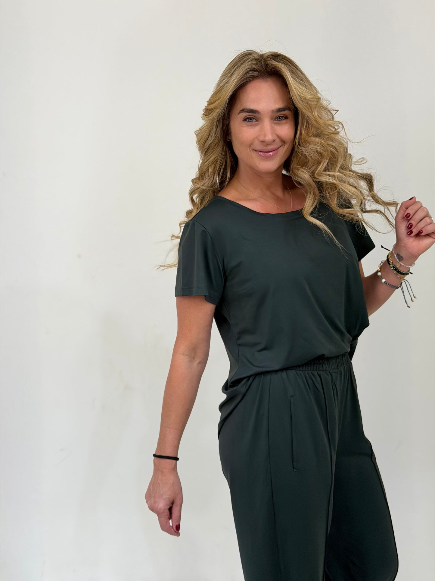 Blusa Carla Jersey Verde