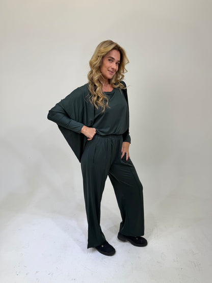 Casaco Casulo Jersey Verde