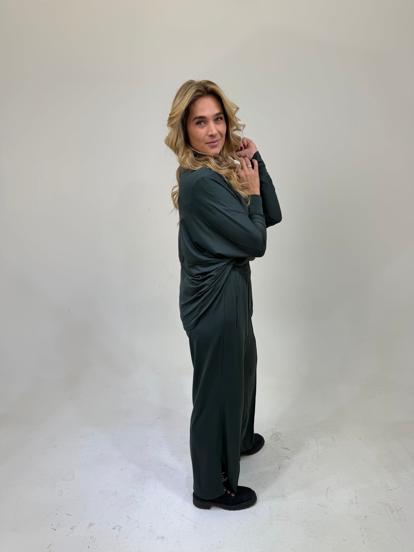 Casaco Casulo Jersey Verde