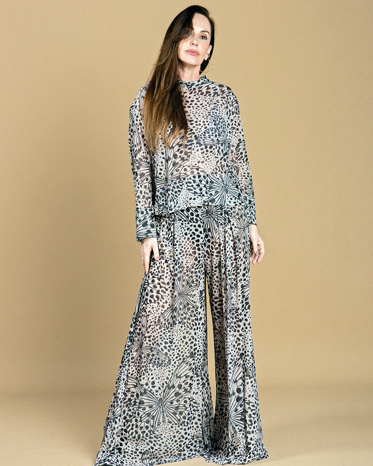 Moletom Les Tule Borboleta