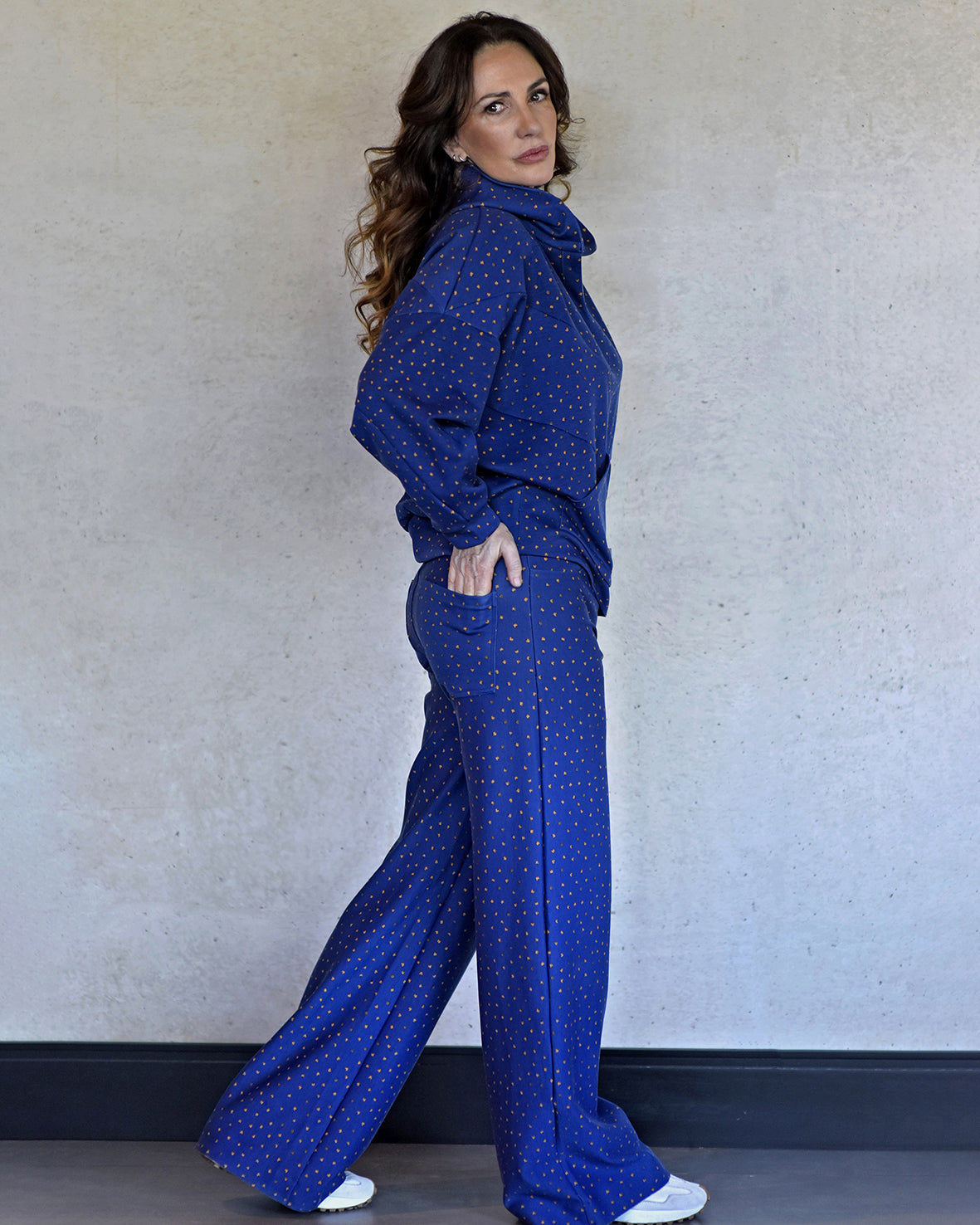 Pantalona Gisela Tencel Joaninha Marinho