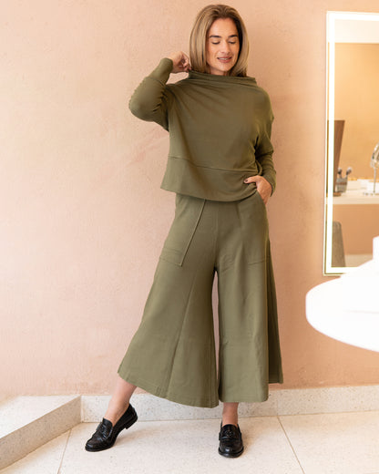 Moletom Les Tencel Army