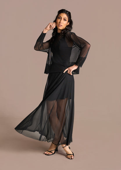 Moletom Les Tule Preto