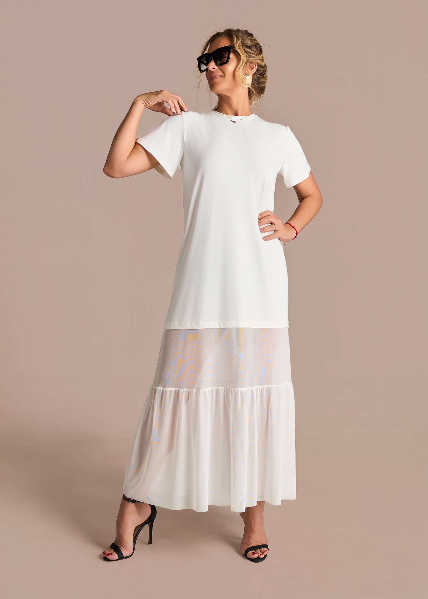 Vestido Donatella Jersey Off