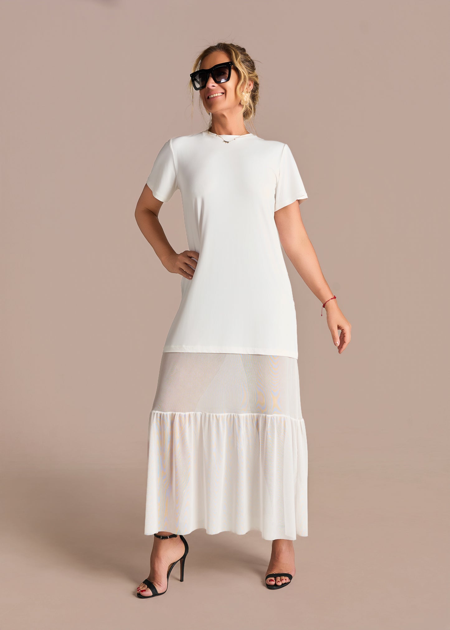 Vestido Donatella Jersey Off