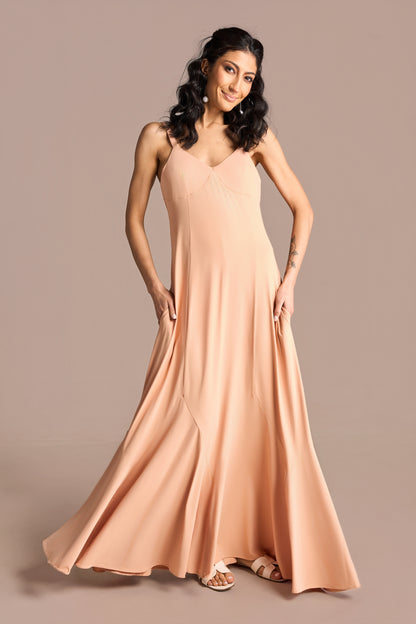 Vestido Mimi Jersey Bisque