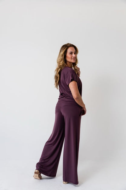 Blusa Isabel Fluity Vinho Taruma