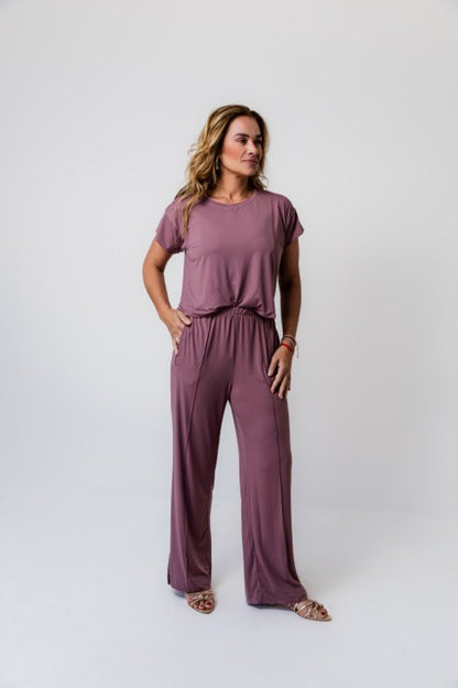 Calça Claudia Fluity Nude Chá