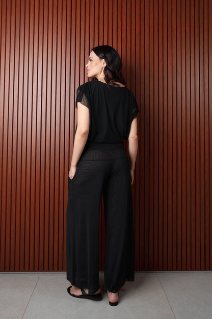 Calça Alice Tule Preto