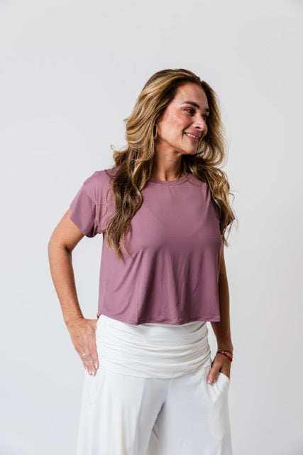 Blusa Isabel Fluity Nude Chá