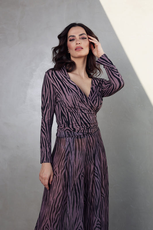 Casaco Mula Fluity Zebrado